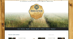 Desktop Screenshot of bricknerfuneralhome.com